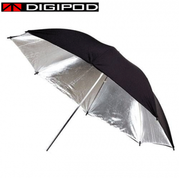 Digipod 109cm Siyah Gümüş Şemsiye