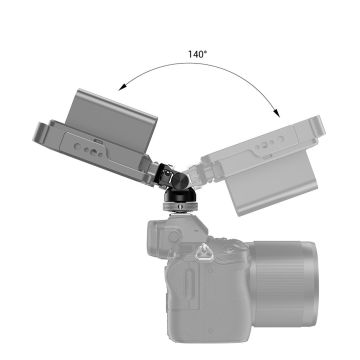 SmallRig BSE2346B Metal Ayak Döner ve Eğimli Monitör Montajı Kızağı