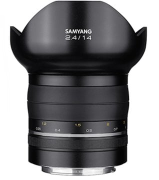 Samyang XP 14mm f/2.4 Lens (Nikon AE)