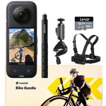 Insta360 X3 360 Kamera Bike Bundle Kit