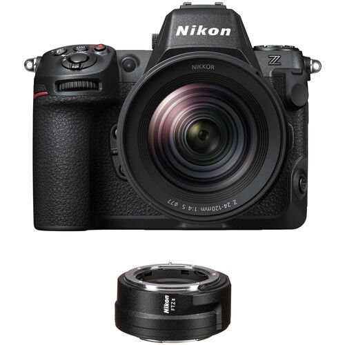 Nikon Z8 24-120mm f/4 Lens + FTZ II Adaptör Kit