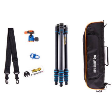 3 Legged Thing Punks Travis 2.0 Monopod Özellikli Tripod ve Airhed Neo 2 (Blue)