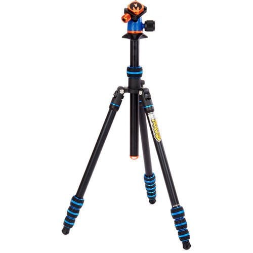 3 Legged Thing Punks Travis 2.0 Monopod Özellikli Tripod ve Airhed Neo 2 (Blue)