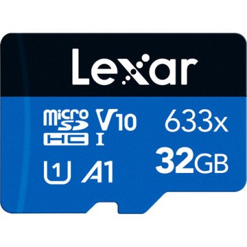 Lexar 32GB microSDHC 100MB/sn  4K Class 10 Hafıza Kartı + SD Adaptör