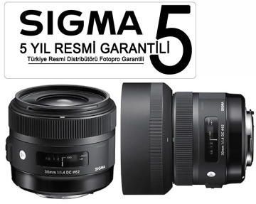 Sigma 30mm f/1.4 DC HSM ART Lens (Canon EF)