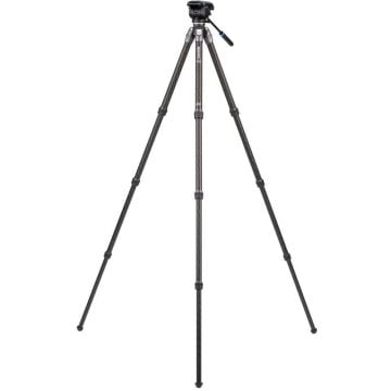 Benro Tortoise (Kaplumbağa)Karbon Video Tripod Kit Seri 3 TTOR34CLVS4PRO