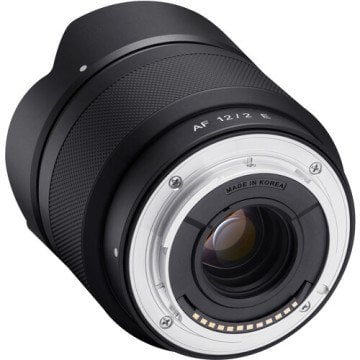 Samyang AF 12mm F/2.0 E Lens (Sony E)