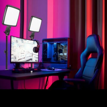 Gdx PRO Led GX-300 & Godox CL10 Ambians Gamer Yayıncı Led Işık Kiti