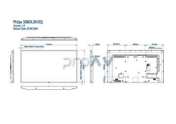 Philips 50BDL3010Q LED Monitör