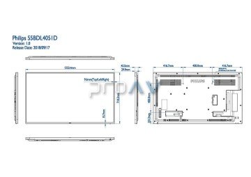 Philips 55BDL4051D LED Monitör