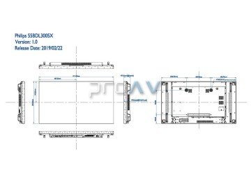 Philips 55BDL3005X LED Monitör