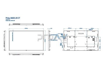 Philips 86BDL3012T LED Monitör