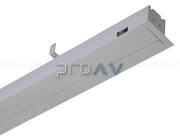Elite Screens Evanesce Tab Tension B Series 16:9 Tavan Gömme Projeksiyon Perdesi 222x125 TopDrop 30 cm