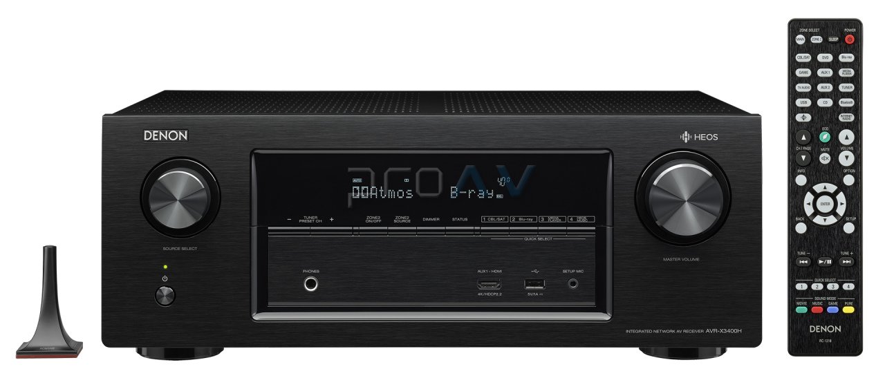 Denon AVR-X3400H Ev Sineması Amplifikatörü