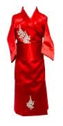 Japon-Çinli Kimono Kız Kostümü