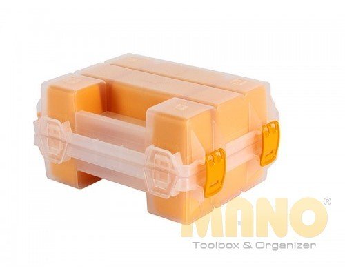 MANO 7'' Twin Organizer Kutu Turuncu