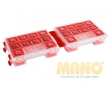 MANO 7'' Twin Organizer Kutu Kırmızı