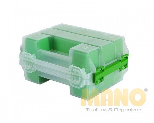 MANO 7'' Twin Organizer Kutu Yeşil