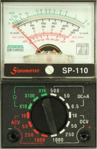 MASTECH SP-110 Analog Multimetreler