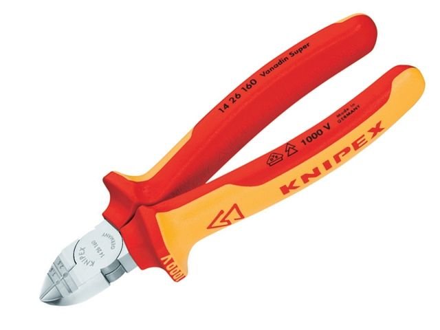 Knipex 1426160 Kablo Sıyırıcı Yan Keski 160mm