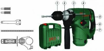 DWT BH-1500 BMC Pnömatik Kırıcı-Delici 1500 Watt