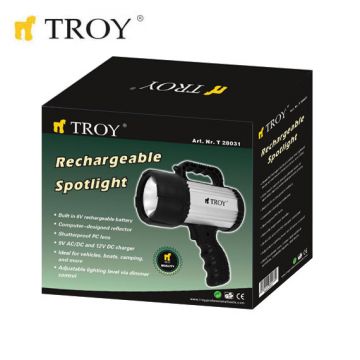 TROY T 28050 Şarjlı Dinamolu El Feneri