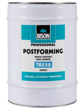 BİSON TR550 Postforming Kontak Yapıştırıcı Şeffaf 25 Litre