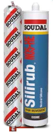 SOUDAL SILIRUB NO 5 Silikon Kartuş 300ml (24 Adet)