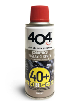 404 40+ Yağlayıcı ve Koruyucu Bakım Spreyi 400 ML