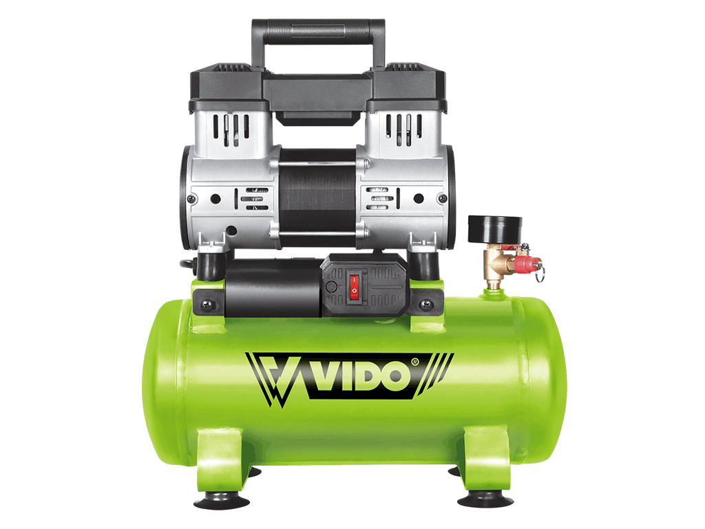 VIDO 8 Litre Yağsız ve Sessiz Hava Kompresörü (WD060210808)
