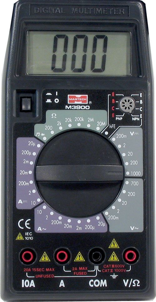 MASTECH M 3900 Dijital Multimetreler