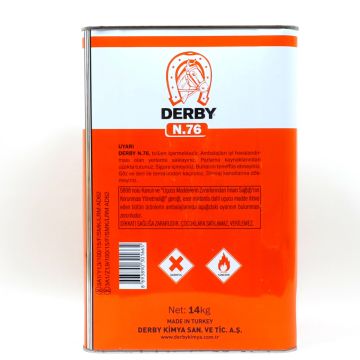DERBY N76/5 Endüstriyel Solvent Polikloropren Yapıştırıcı 3 KG
