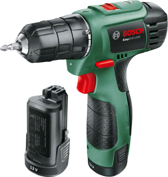 Bosch Easy Drill 1200 Akülü Delme/Vidalama Makinesi 1,5 AH (Çift Akü)