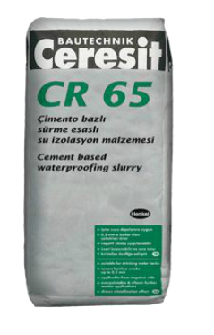 Ceresit CR 65 Çimento Esaslı Su Yalıtım Malzemesi ( Gri - 25 KG )