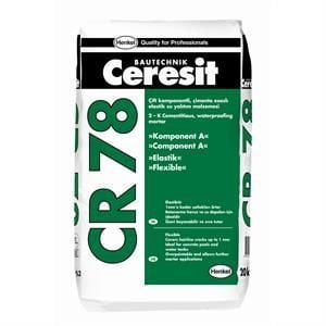 Ceresit CR 78 Çimento Esaslı Süper Elastik Su Yalıtım Malzemesi - Gri