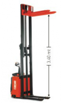 BIGLIFT RM-CLE1534 Tam Akülü Transpalet 1500 kg 1150 cm