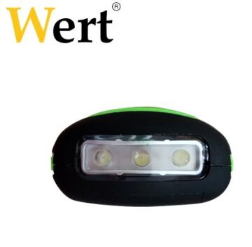 WERT 2611 Pilli Çalışma Lambası 3W COB + 3 LED