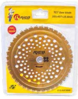 Rico TCT Çim Kesme Testeresi Elmas Uçlu (255x40x25,4mm) Sarı (018-KK3001)