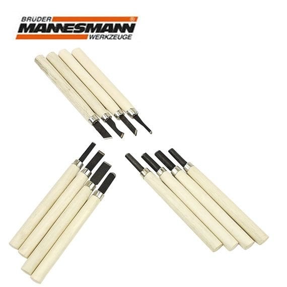 MANNESMANN MAN 690-12	 Ahşap Oyma Bıçak Seti (12 Parça)