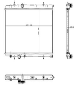 PEUGEOT 307 SU RADYATÖRÜ 1.6 16V OTOMATİK VİTES