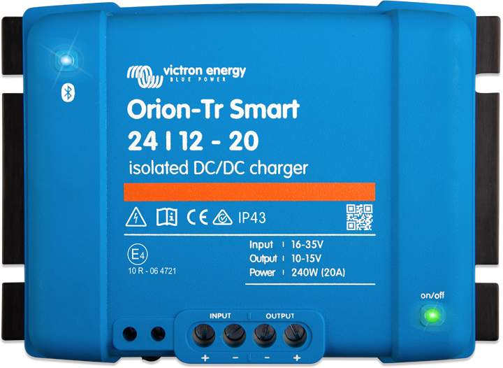 Victron Energy ORION-TR Smart 12/12-18A (220W) DC-DC Charger Şarj Cihazı, Galvanik İzolasyonlu, İzoleli