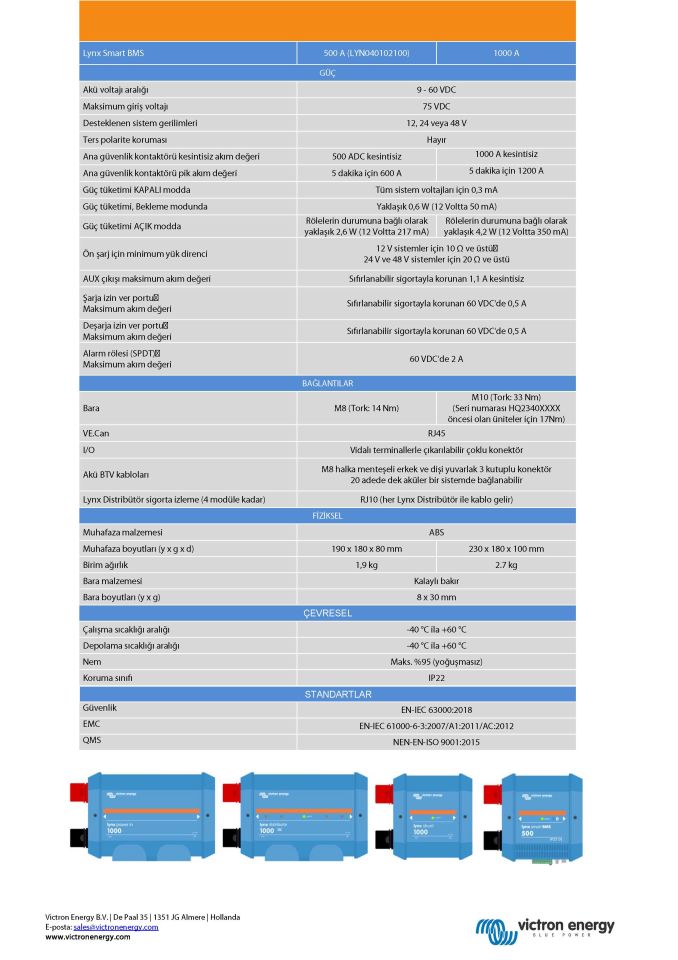 Lynx Smart BMS 1000 (M10)