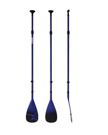 JOBE FIBERGLASS SUP KÜREĞİ MAVİ  3 PARÇA 180-220 CM