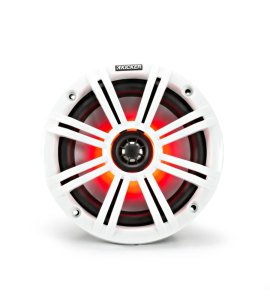 Kicker KM84L LED AYDINLATMALI Marin Hoparlör (Ø 200mm-Çift)