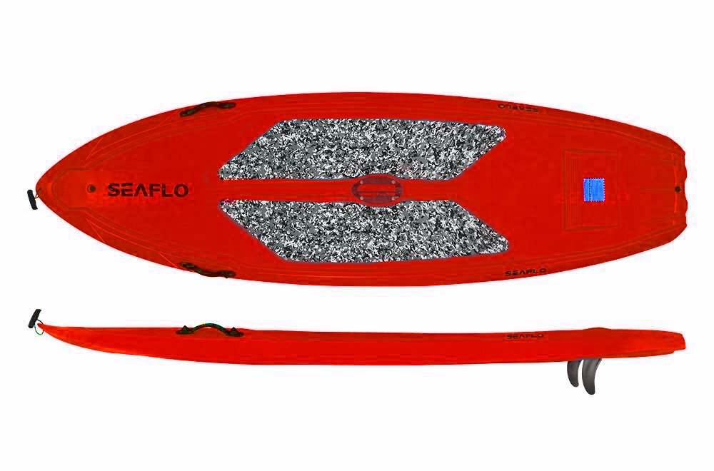 Seaflo Sup Board / Surf Tahtası 91x290x21 cm Kırmızı