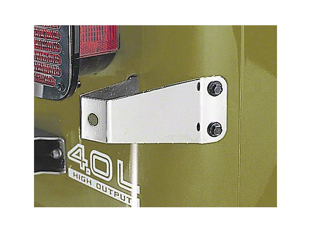 1976-1995 JEEP CJ VE WRANGLER ARKA KÖŞE ANTEN BRAKETİ PASLANMAZ ÇELİK