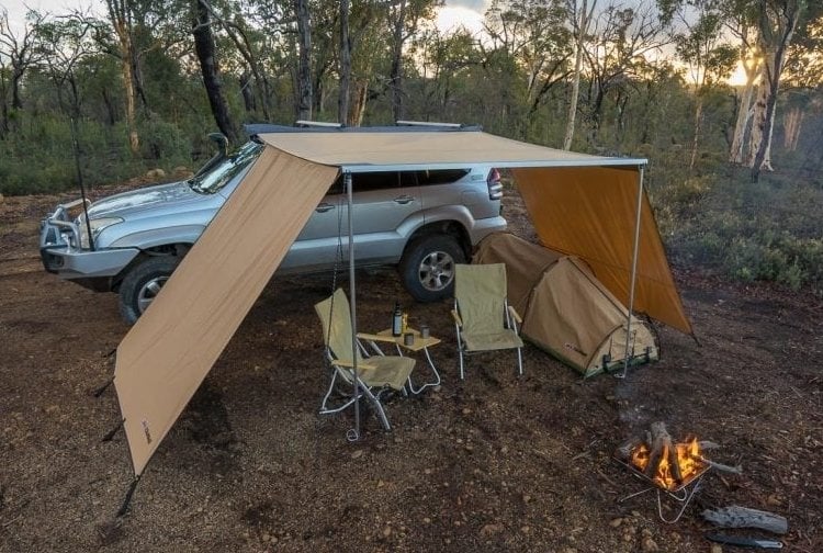 ARB ARAÇ YANI TENTE İÇİN YAN GÖLGELİK EK BRANDASI 2.1 METRE (ARB ARAÇ YANI TENTE İLE BERABER ALINMALIDIR)