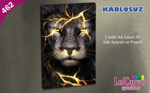 Aslan Işıklı Tablo