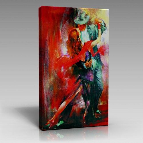 Yağlı Boya Tango Kanvas Tablo