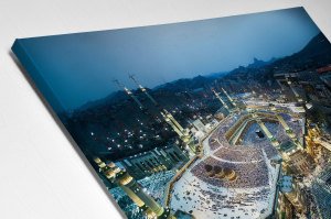 Kabe Led Işıklı Kanvas Tablo